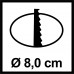Serie C6 Basculante - Ø 9.0 cm 7 Watt - Blanco Neutro